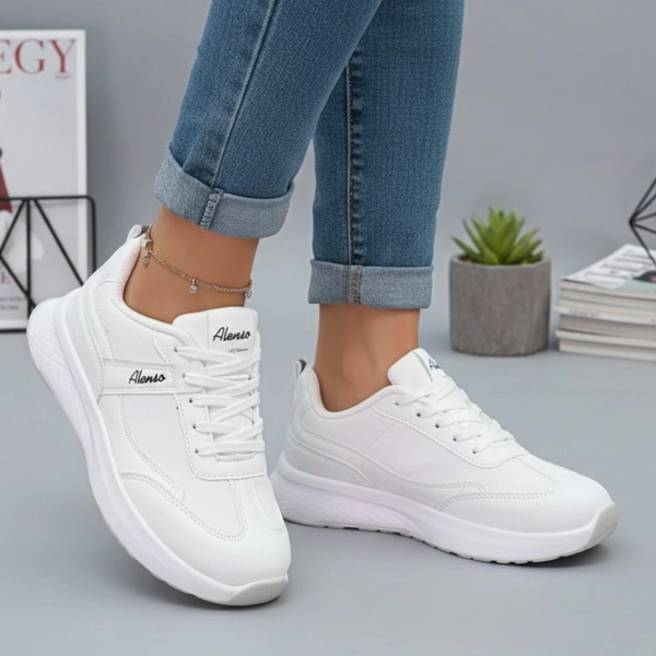 کفش اسپرت لژدار چرمی النسا المپیک